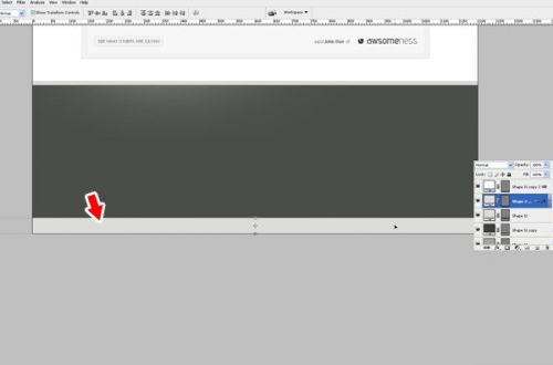 آموزش طراحی سایت در فتوشاپ